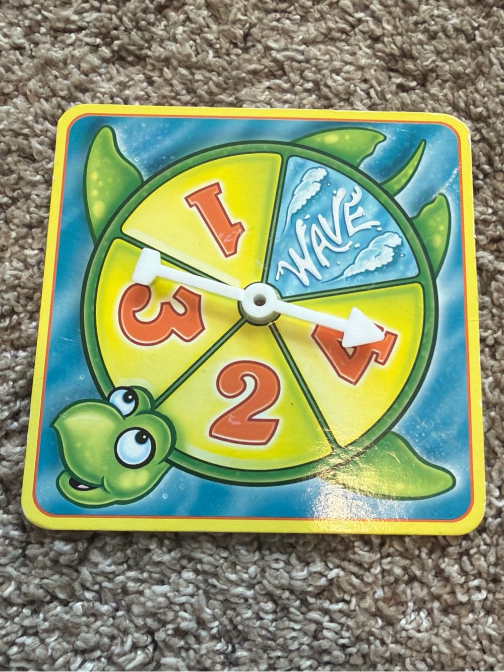 Gulpin’ Guppies 1999 Board Game SPINNER ONLY Replacement Piece Cadaco
